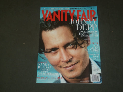 2009 JULY VANITY FAIR MAGAZINE - JOHNNY DEPP - B 2515