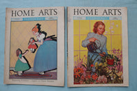 1936-1940 HOME ARTS NEEDLECRAFT MAGAZINE - LOT OF 17 - O 3969