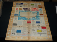 1980 BELL SYSTEM POLITICAL CALENDAR - REAGAN - CARTER - J 5821
