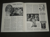 1934 OCTOBER 8 ENTERTAINMENT MAGAZINE - ANNA NEAGLE COVER - ST 5001