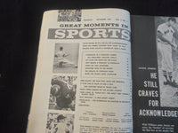 1961 SEPTEMBER GREAT MOMENTS IN SPORTS MAGAZINE - WILLIE MAYS COVER - J 7723