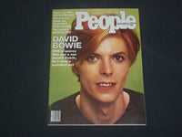 1976 SEPTEMBER 6 PEOPLE MAGAZINE - DAVID BOWIE - B 4827