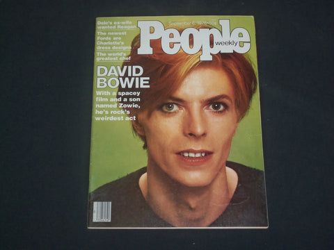 1976 SEPTEMBER 6 PEOPLE MAGAZINE - DAVID BOWIE - B 4827