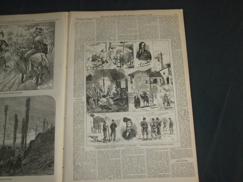 1873 OCTOBER 15 THE DAILY GRAPHIC NEWSPAPER - A GREEN CAMPAIGN - NT 7634