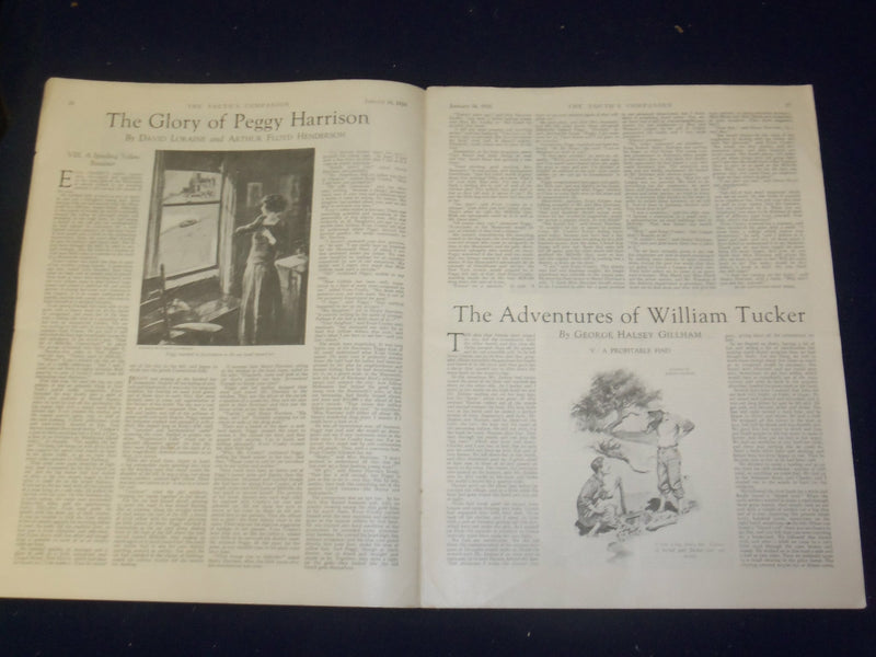 1926 JANUARY 14 THE YOUTH'S COMPANION MAGAZINE - H. L. MENCKEN - B 6729