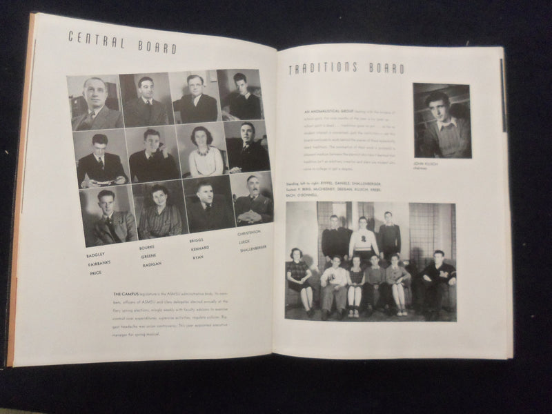 1941 THE SENTINAL MONTANA STATE UNIVERSITY YEARBOOK -MISSOULA, MONTANA - YB 3294