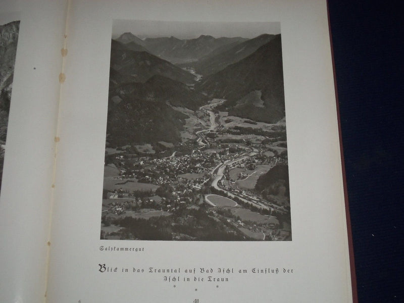 1930's SALSKAMMERGUT STYRIA CARINTHIA LANDS & MOUNTAINS GERMAN BOOK - KD 2405