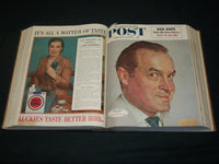 1954 JAN-MAR SATURDAY EVENING POST MAGAZINE VOLUME - 3 NORMAN ROCKWELLS- KD 5964