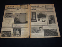1960-1961 INDUSTRIAL EQUIPMENT NEWS NEWSPAPER LOT OF 6 ISSUES - NP 4502D