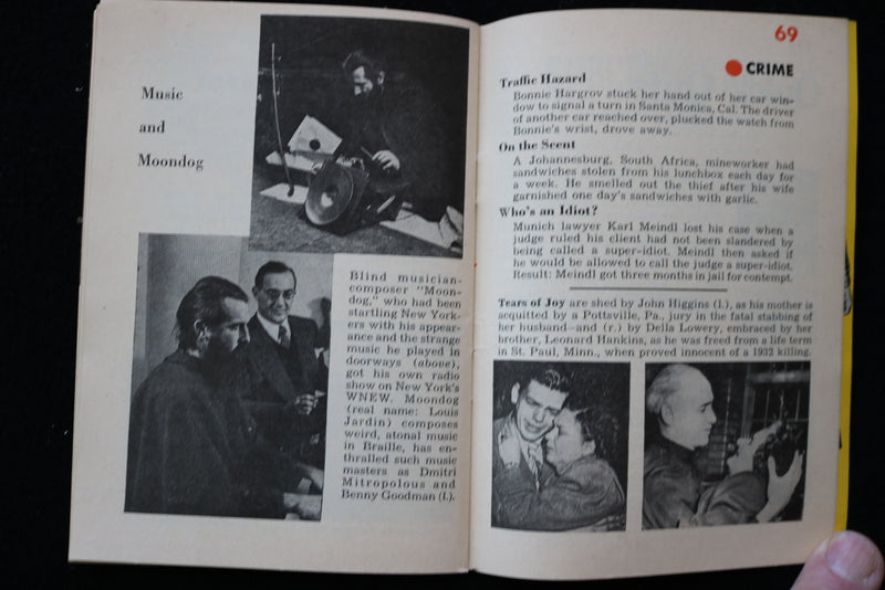 1951 DECEMBER 10 QUICK DIGEST MAGAZINE - WINTER BEACH FASHIONS COVER - K 2417