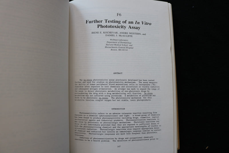 1987 IN VITRO TOXICOLOGY - APPROACHES TO VALIDATION - VOL. 5 HARDCOVER - KD 9792