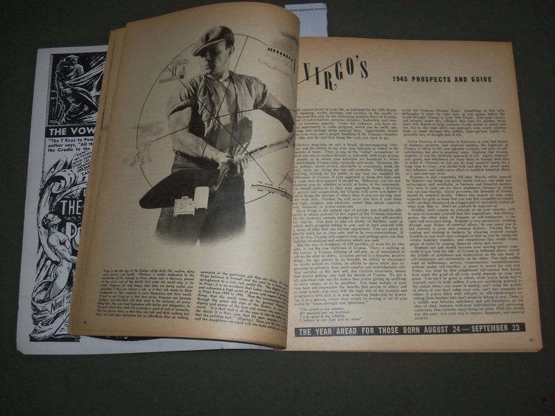 1945 YOUR FUTURE MAGAZINE NO. 10 - GREAT COVER - YOUR YEAR AHEAD - SP 7196