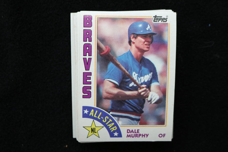 DALE MURPHY 1984 TOPPS ALL STAR BASEBALL CARDS-CARD #391- NM-MT -LOT OF 35- #199