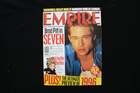 1996 FEBRUARY EMPIRE MAGAZINE - BRAD PITT COVER - E 24143