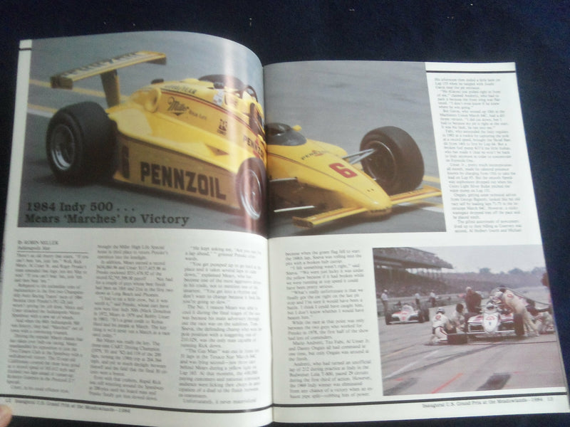 1984 JUNE 28-29 JULY 1 U.S. GRAND PRIX AT MEADOWLANDS RACING PROGRAM - SP 3990C