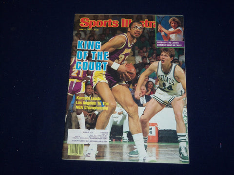1985 JUNE 17 SPORTS ILLUSTRATED MAGAZINE - KAREEM ABDUL-JABBAR COVER - SP 9661