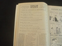 193 SEPTEMBER POPULAR SCIENCE MAGAZINE -ILLUSTRATIONS, STORIES, PHOTOS -SP 9338W