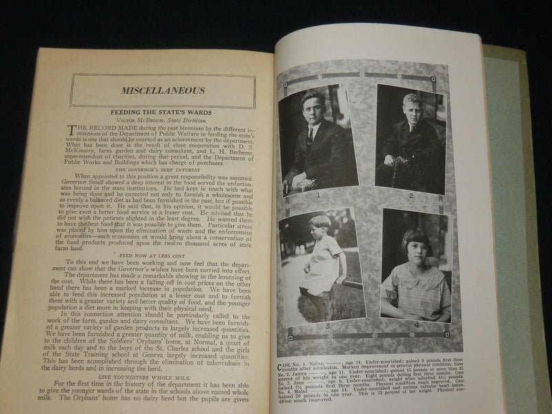 1914-1923 THE INSTITUTION QUARTERLY PSYCHOPATHIC MAGAZINE LOT OF 5 - WR 572B