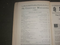 1926 THE CENTURY MAGAZINE - LOT OF 12 - COMPLETE YEAR - MANY STORIES - WR 1158A