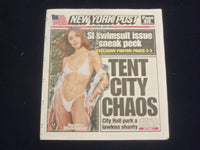 2020 JULY 13 NEW YORK POST NEWSPAPER - CLINT FRAZIER ONLY YANKEE TO WEAR A MASK