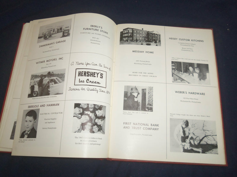 1967 CLARION MESSIAH COLLEGE YEARBOOK - GRANTHAM, PENNSYLVANIA - YB 2363