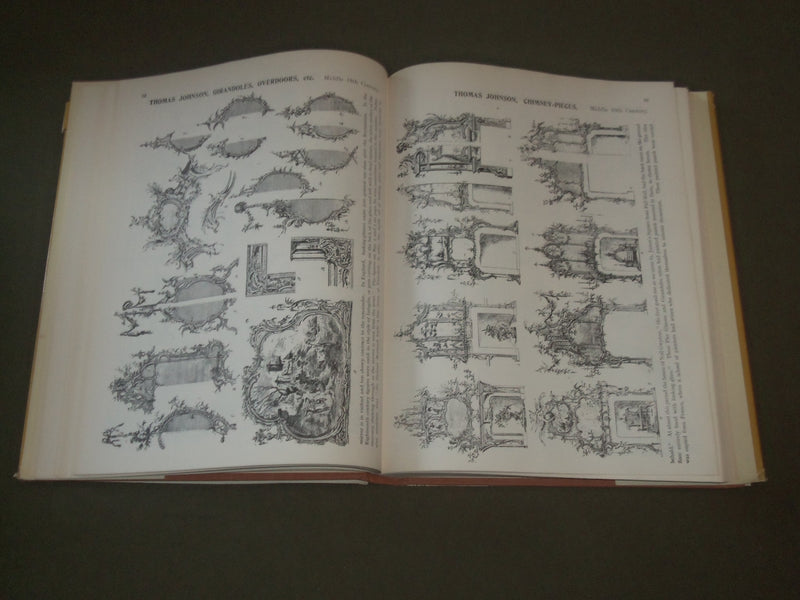 1950 ENGLISH FURNITURE DECORATION WOODWORK AND ALLIED ARTS BOOK - I 1408