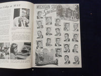 1960 OCT 22 FOOTBALL PROGRAM - INDIANA VS. MICHIGAN STATE-HERB ADDERLEY-SP 5454W