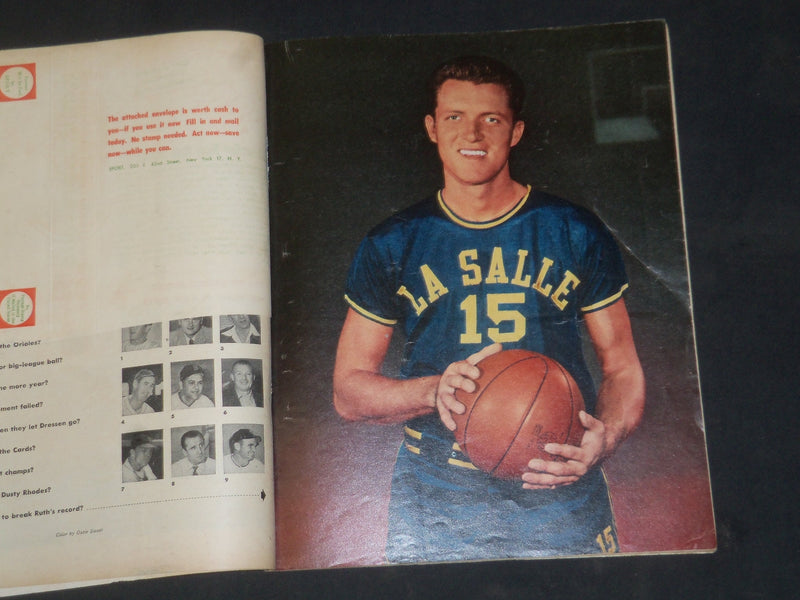 1955 JANUARY SPORT MAGAZINE - PETE PIHOS COVER - SP 8485