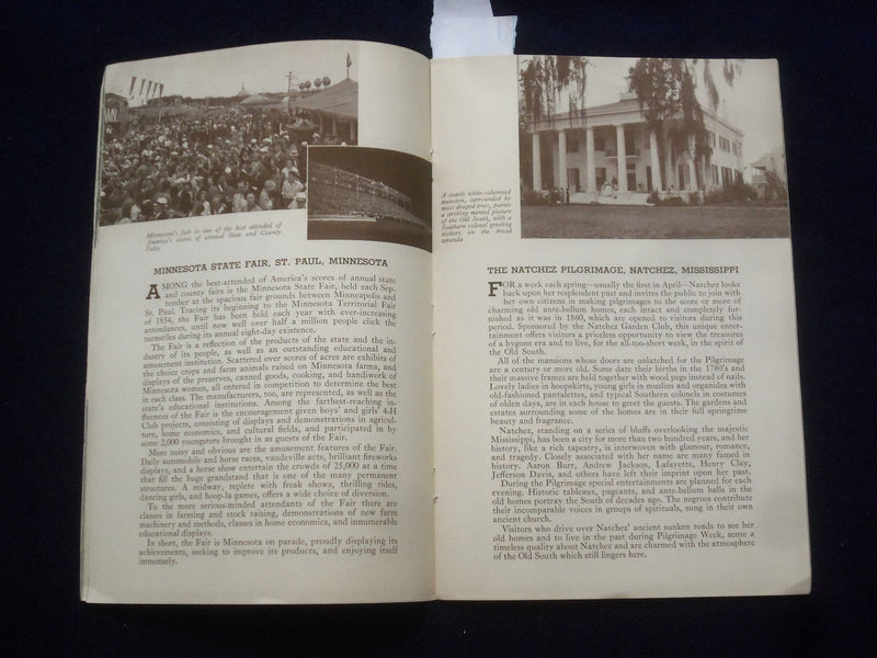 1936 ANNUAL EVENTS IN THE UNITED STATES SOFTCOVER BOOK BY FREDERIC HASKIN-J 9642