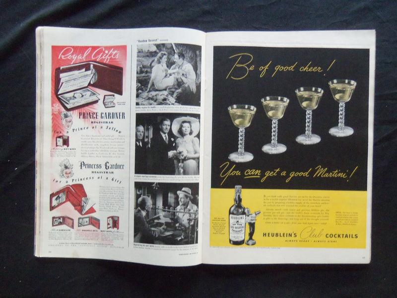 1942 DECEMBER 14 LIFE MAGAZINE - COAST GUARD SKIPPER - L 317