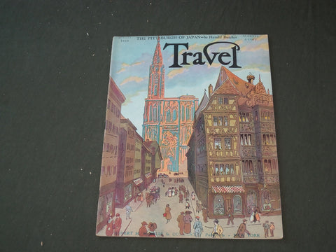 1928 AUGUST TRAVEL MAGAZINE - CATHEDRAL OF STRASBOURG - F 550