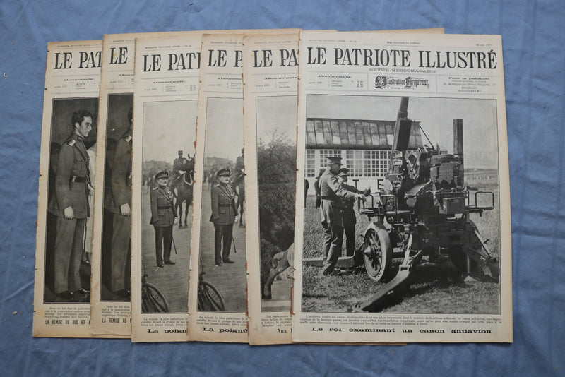1920-1928 LE PATRIOTE ILLUSTRE MAGAZINE - FRENCH - LOT OF 56 - O 3849