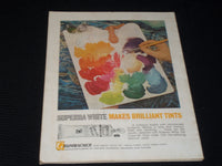 1966 OCTOBER AMERICAN ARTIST MAGAZINE VERY NICE ART COVER & CONTENT - E 2119