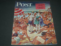 1946 JULY 27 THE SATURDAY EVENING POST MAGAZINE - ILLUSTRATED COVER - SP 160