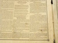 1851 APRIL 5 BOSTON MUSEUM NEWSPAPER - MURDERER'S RETRIBUTION - AMIE - NP 9027
