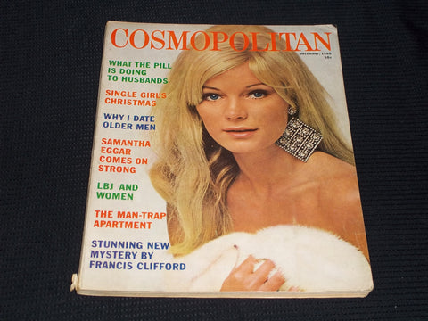 1966 DECEMBER COSMOPOLITAN MAGAZINE - YVETTE MIMIEUX FRONT COVER - E 15135