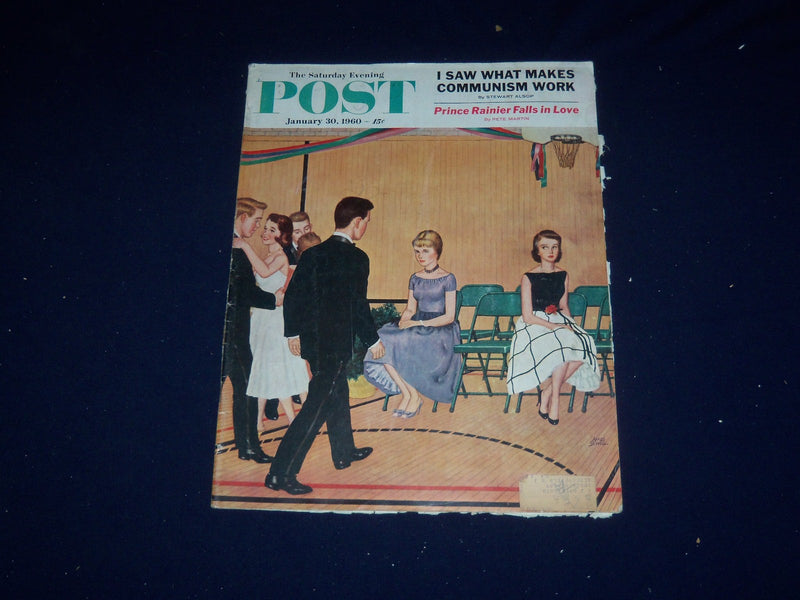 1960 JANUARY 30 THE SATURDAY EVENING POST MAGAZINE - ILLUSTRATED COVER - SP 5718