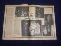 1974 NOVEMBER 7 BUGLE AMERICAN MAGAZINE - LOU REED IN CONCERT - J 9424