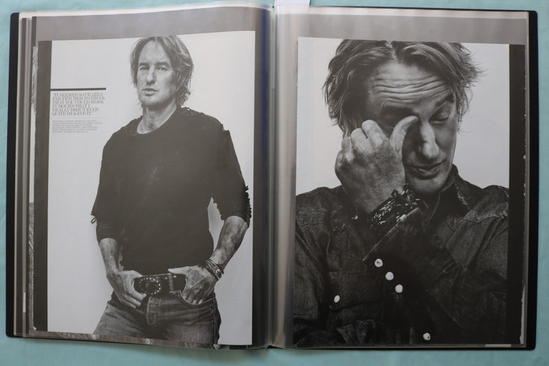 CELEBRITY MAGAZINE PHOTO SCRAPBOOK - OWEN WILSON - MARILYN MONROE - #60