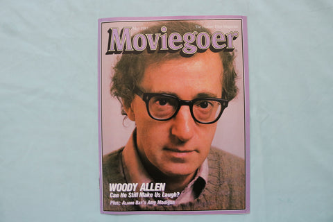 1985 MAY MOVIEGOER MAGAZINE - WOODY ALLEN COVER - E 19831
