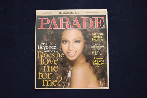 2006 DECEMBER 17 PARADE MAGAZINE - BEYONCE COVER - E 18385