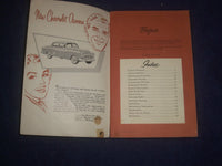 1953 NEW CHEVROLET GUIDE - J 6437