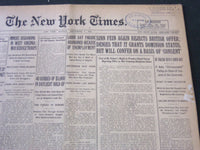 1921 SEPTEMBER 5 NEW YORK TIMES - SINN FEIN AGAIN REJECTS BRITISH OFFER- NT 5475