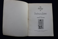 1964-1966 DRAWINGS OF DEGAS - LAUTREC - LOT OF 2 SOFTCOVER BOOKS - K 1446