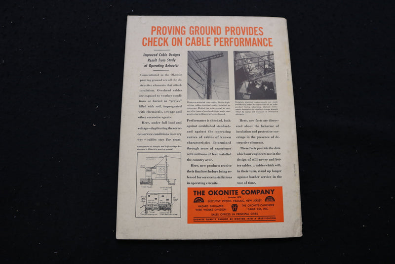 1940 MAY ELECTRICAL ENGINEERING MAGAZINE - SP 4176W