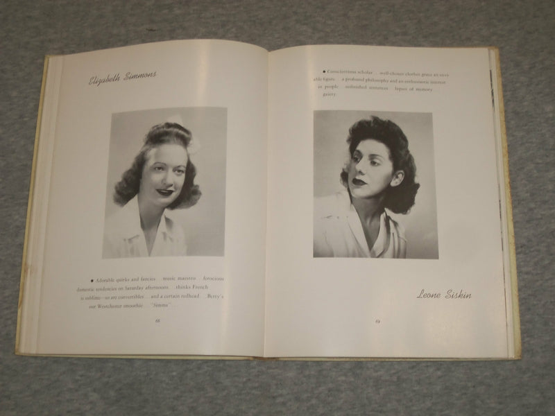 1944 ELMIRA COLLEGE YEARBOOK - ERLMIRA, NEW YORK - YB 2060