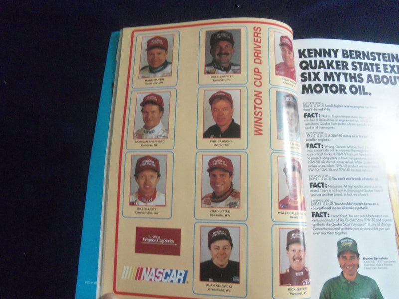 1992 FEB 16 34TH DAYTONA 500 RACING PROGRAM W/PATCH - GREAT PHOTOS - SP 3744E