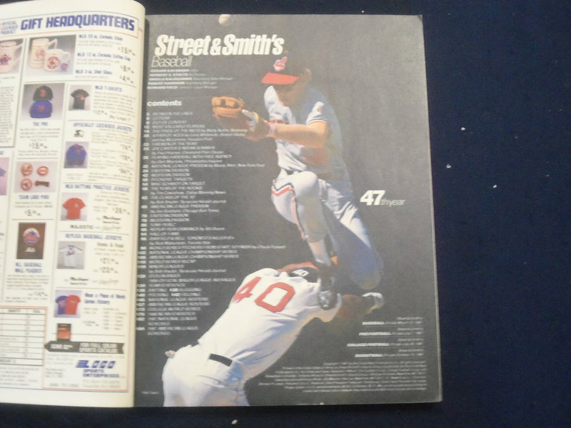 1987 STREET AND SMITH'S BASEBALL MAGAZINE - JOE CARTER COVER - ST 6920