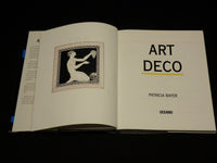 1997 ART DECO HARDCOVER BOOK BY PATRICIA BAYER - NICE PRINTS - R 721U
