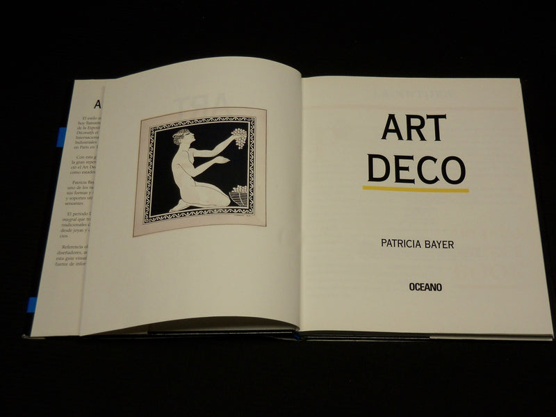 1997 ART DECO HARDCOVER BOOK BY PATRICIA BAYER - NICE PRINTS - R 721U